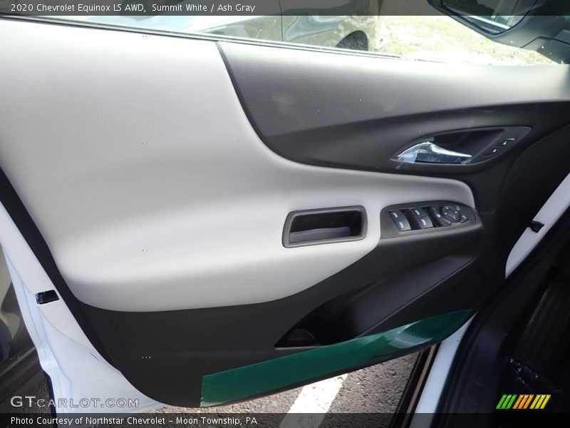 Summit White / Ash Gray 2020 Chevrolet Equinox LS AWD