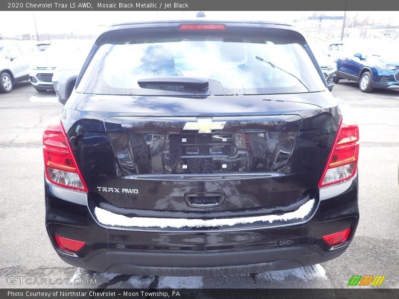 Mosaic Black Metallic / Jet Black 2020 Chevrolet Trax LS AWD