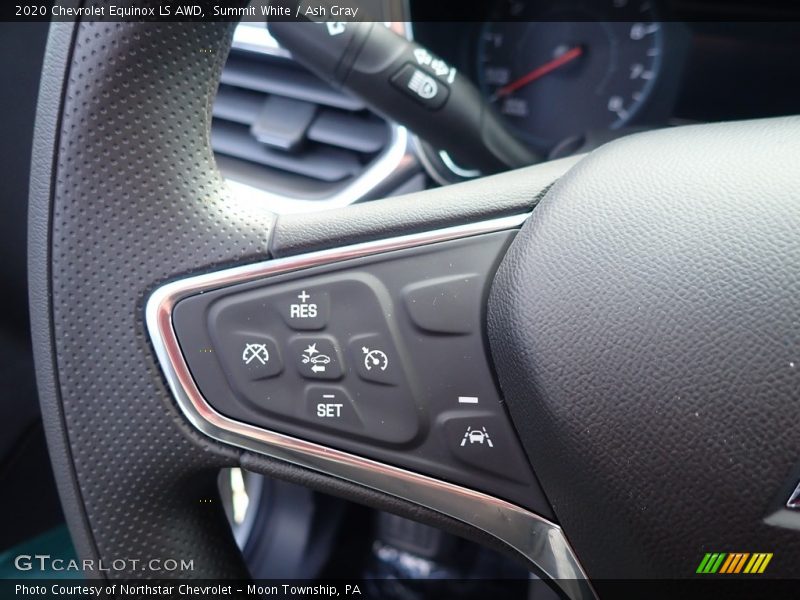 Summit White / Ash Gray 2020 Chevrolet Equinox LS AWD