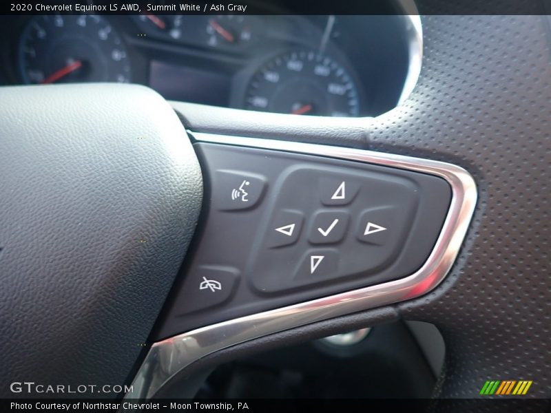 Summit White / Ash Gray 2020 Chevrolet Equinox LS AWD