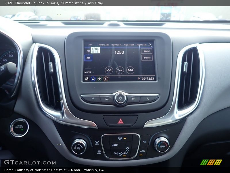 Summit White / Ash Gray 2020 Chevrolet Equinox LS AWD