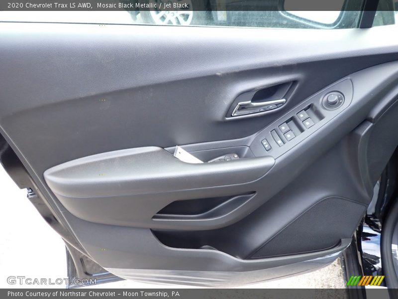 Mosaic Black Metallic / Jet Black 2020 Chevrolet Trax LS AWD