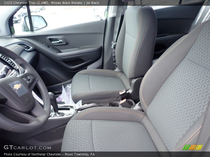 Mosaic Black Metallic / Jet Black 2020 Chevrolet Trax LS AWD