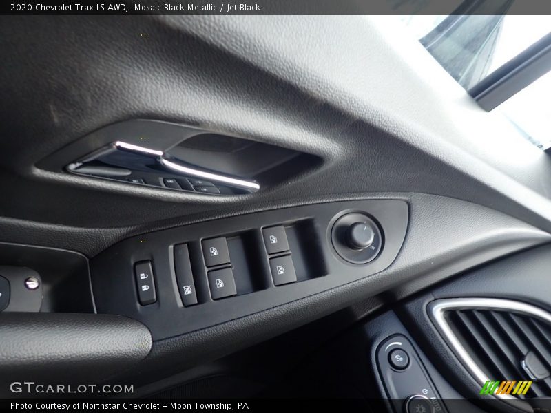 Mosaic Black Metallic / Jet Black 2020 Chevrolet Trax LS AWD