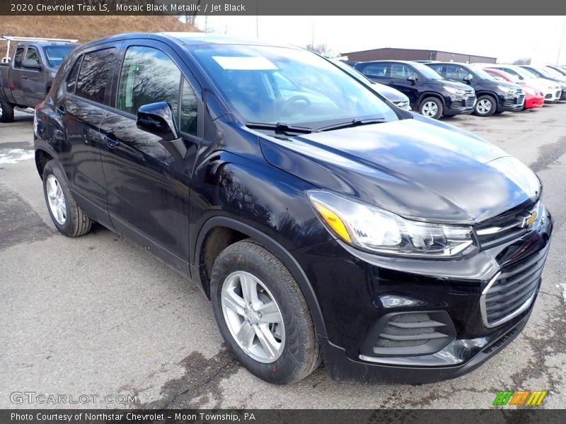 Mosaic Black Metallic / Jet Black 2020 Chevrolet Trax LS