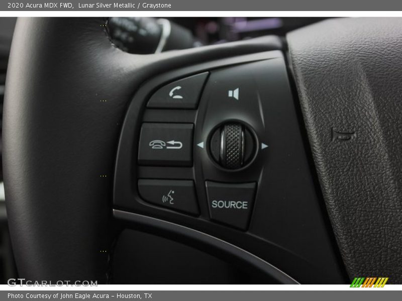 Lunar Silver Metallic / Graystone 2020 Acura MDX FWD