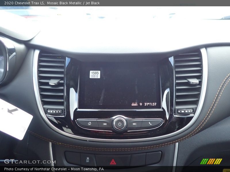 Mosaic Black Metallic / Jet Black 2020 Chevrolet Trax LS