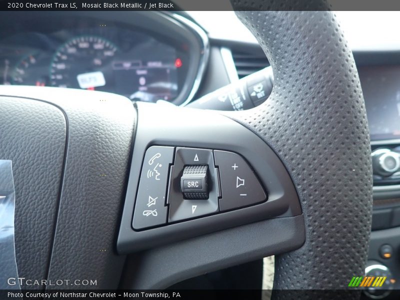 Mosaic Black Metallic / Jet Black 2020 Chevrolet Trax LS