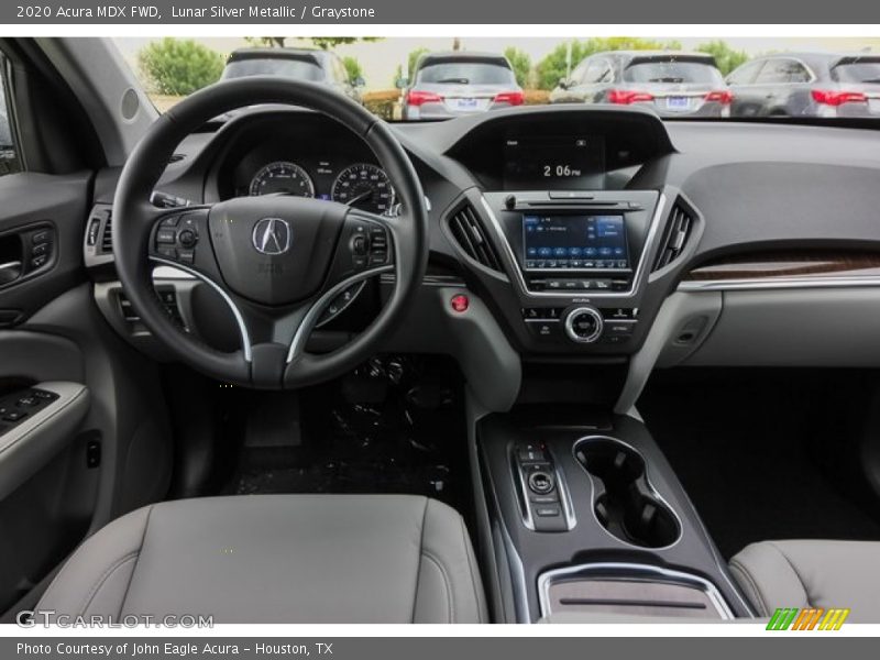 Lunar Silver Metallic / Graystone 2020 Acura MDX FWD