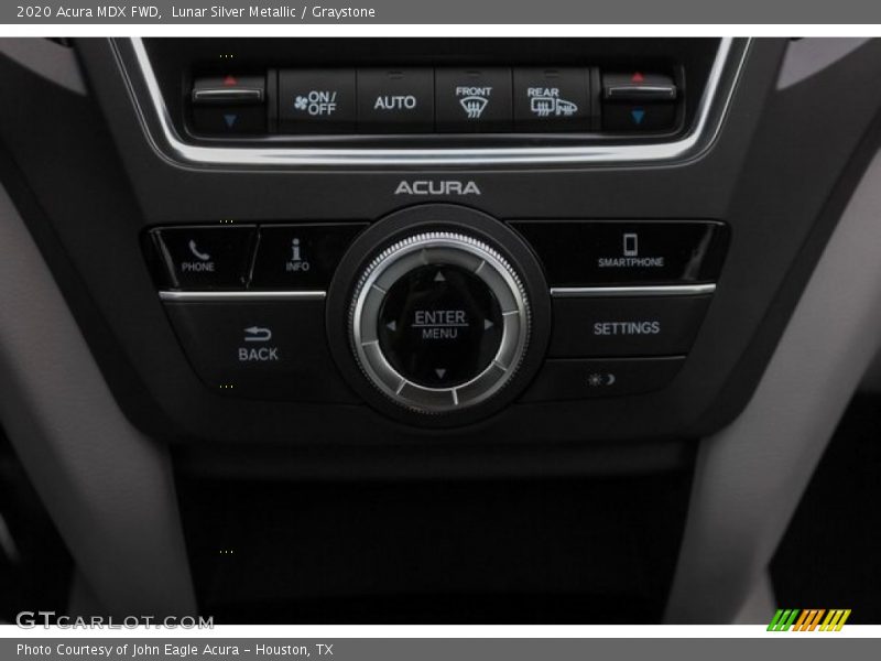 Lunar Silver Metallic / Graystone 2020 Acura MDX FWD