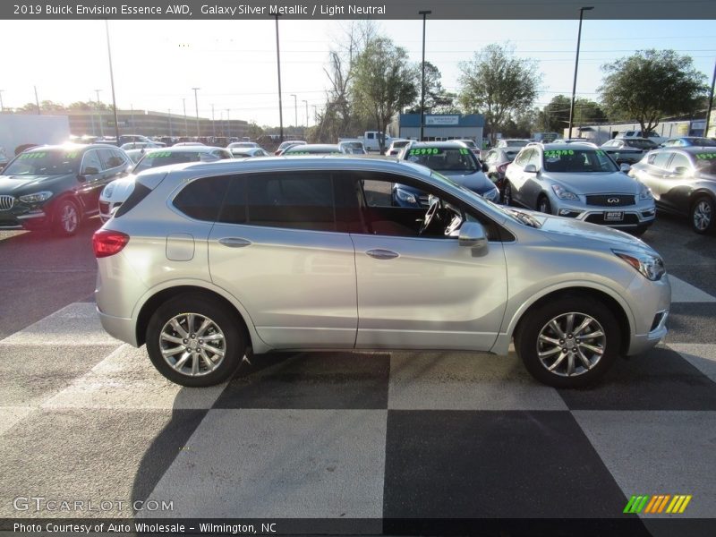 Galaxy Silver Metallic / Light Neutral 2019 Buick Envision Essence AWD