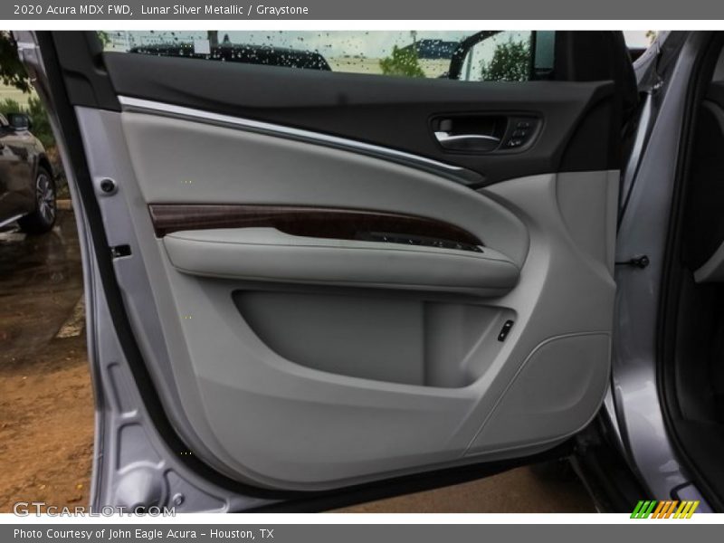 Lunar Silver Metallic / Graystone 2020 Acura MDX FWD