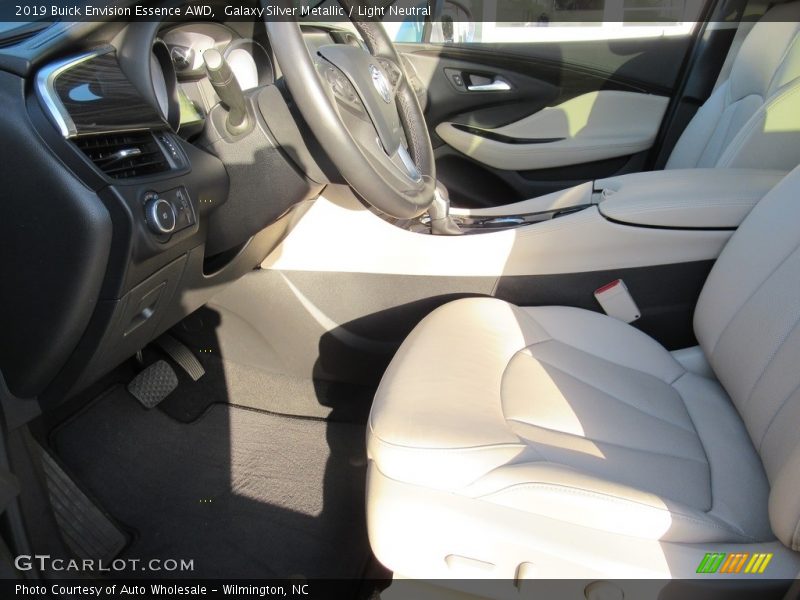 Galaxy Silver Metallic / Light Neutral 2019 Buick Envision Essence AWD