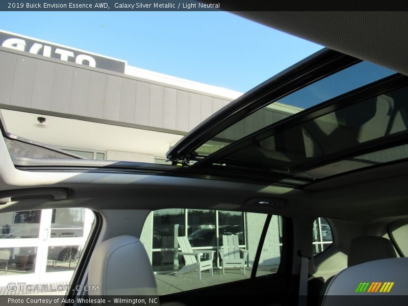 Galaxy Silver Metallic / Light Neutral 2019 Buick Envision Essence AWD