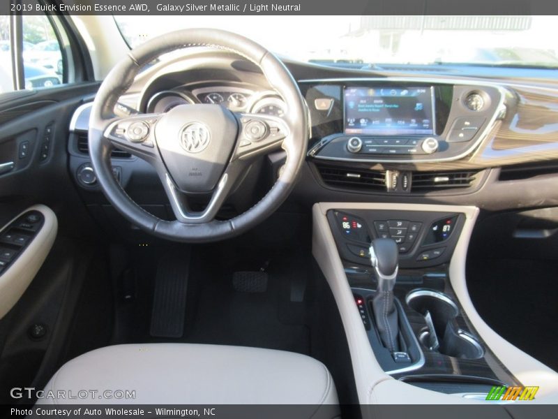 Galaxy Silver Metallic / Light Neutral 2019 Buick Envision Essence AWD