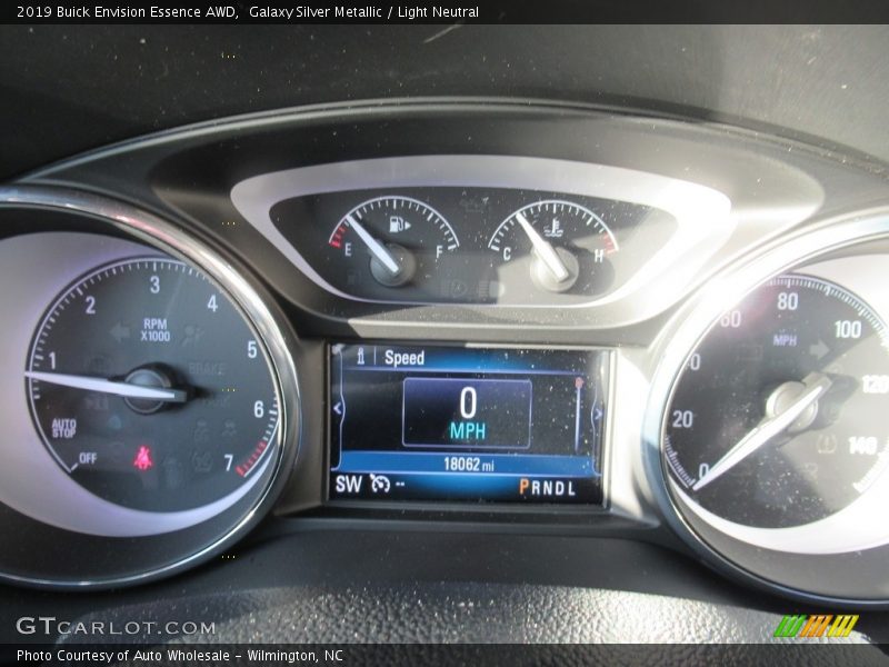 Galaxy Silver Metallic / Light Neutral 2019 Buick Envision Essence AWD