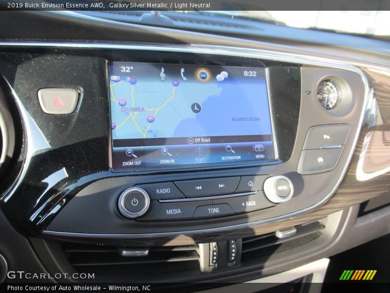 Galaxy Silver Metallic / Light Neutral 2019 Buick Envision Essence AWD