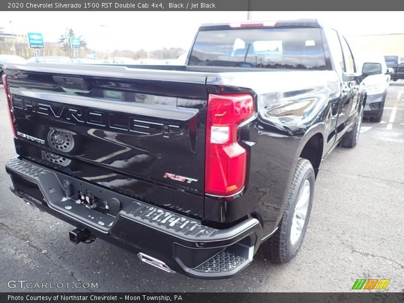 Black / Jet Black 2020 Chevrolet Silverado 1500 RST Double Cab 4x4