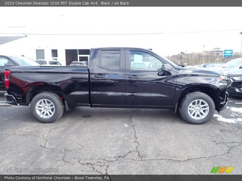 Black / Jet Black 2020 Chevrolet Silverado 1500 RST Double Cab 4x4