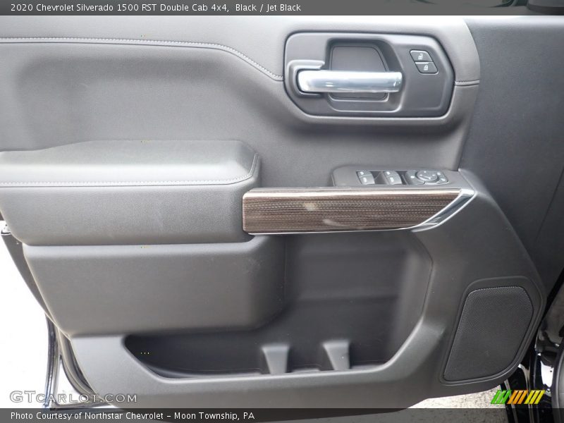 Black / Jet Black 2020 Chevrolet Silverado 1500 RST Double Cab 4x4