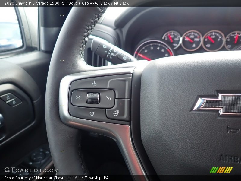 Black / Jet Black 2020 Chevrolet Silverado 1500 RST Double Cab 4x4