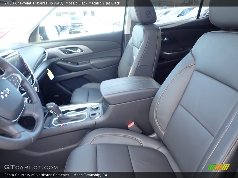 Mosaic Black Metallic / Jet Black 2020 Chevrolet Traverse RS AWD