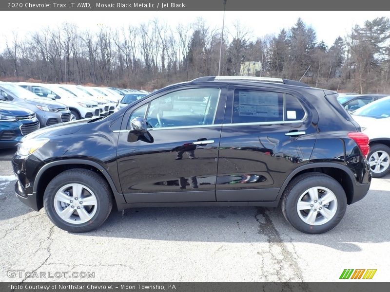 Mosaic Black Metallic / Jet Black 2020 Chevrolet Trax LT AWD