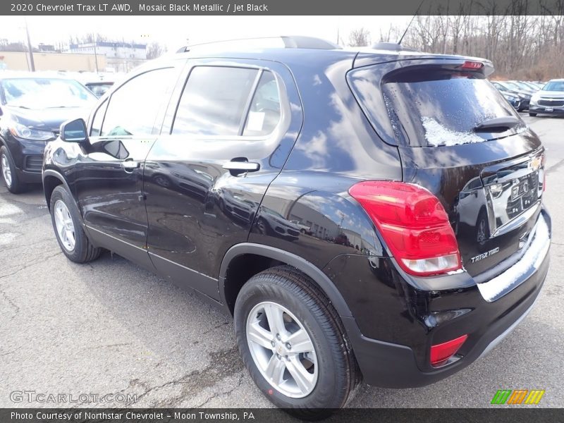 Mosaic Black Metallic / Jet Black 2020 Chevrolet Trax LT AWD