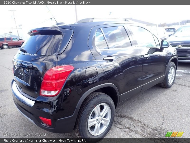Mosaic Black Metallic / Jet Black 2020 Chevrolet Trax LT AWD