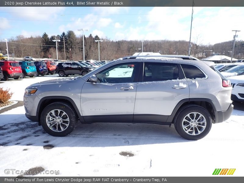 Billet Silver Metallic / Black 2020 Jeep Cherokee Latitude Plus 4x4