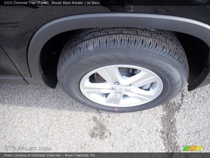 Mosaic Black Metallic / Jet Black 2020 Chevrolet Trax LT AWD