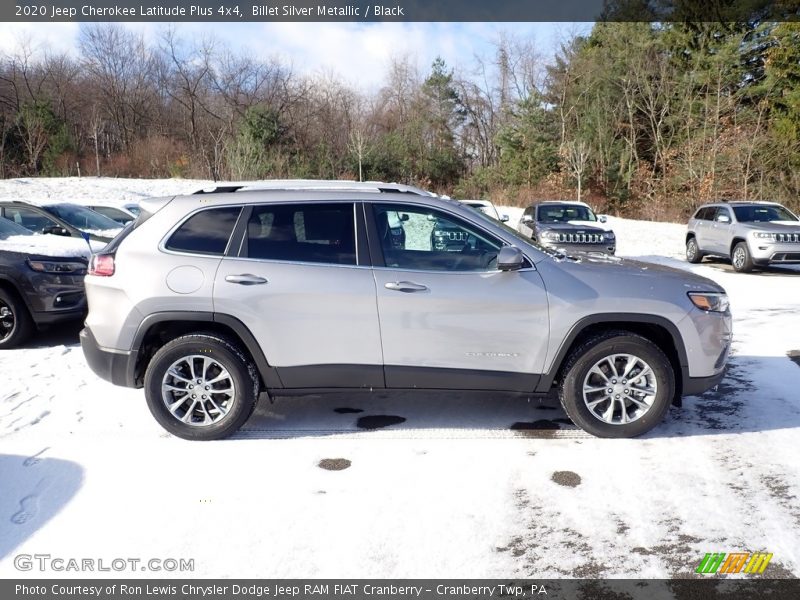 Billet Silver Metallic / Black 2020 Jeep Cherokee Latitude Plus 4x4