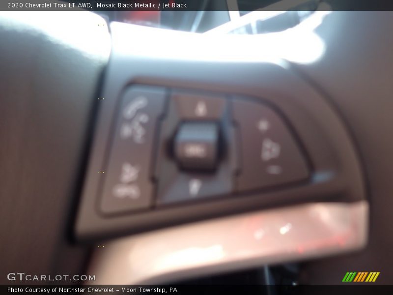 Mosaic Black Metallic / Jet Black 2020 Chevrolet Trax LT AWD