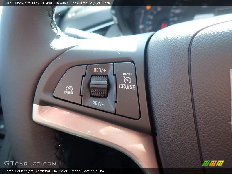 Mosaic Black Metallic / Jet Black 2020 Chevrolet Trax LT AWD