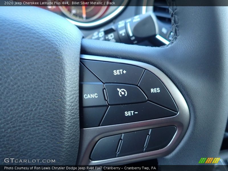 Billet Silver Metallic / Black 2020 Jeep Cherokee Latitude Plus 4x4