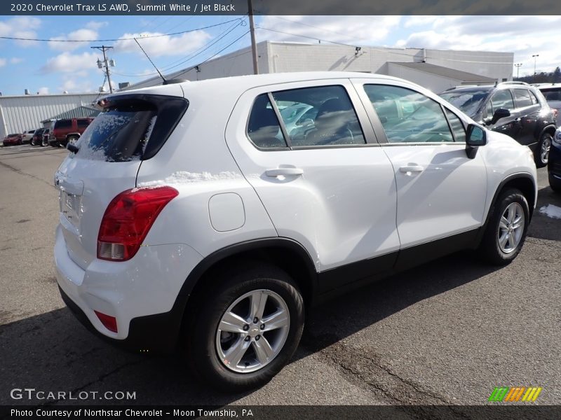 Summit White / Jet Black 2020 Chevrolet Trax LS AWD