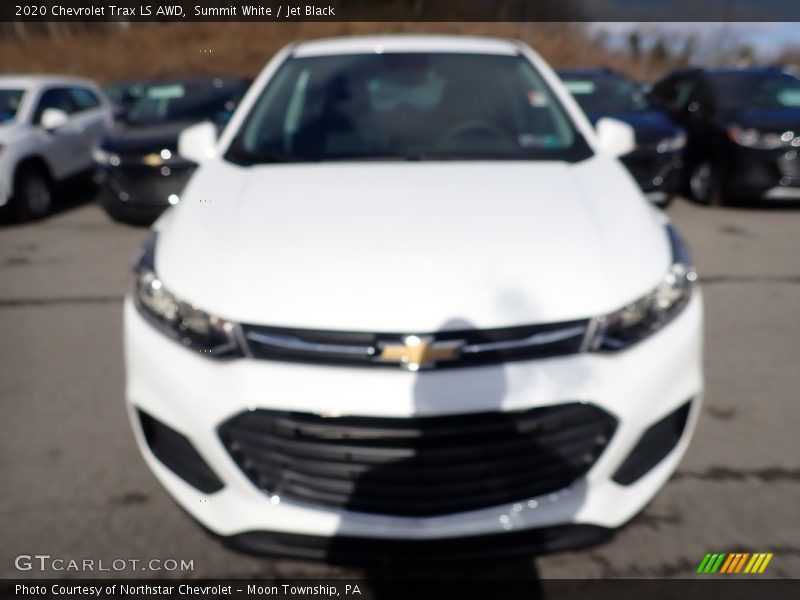 Summit White / Jet Black 2020 Chevrolet Trax LS AWD