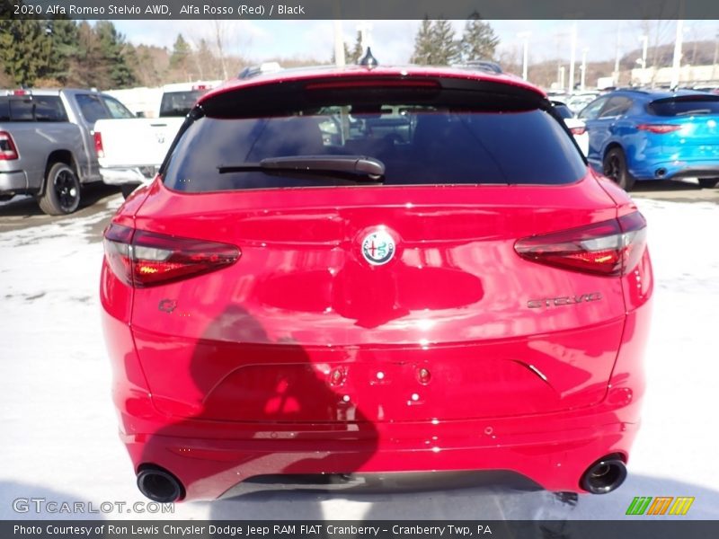 Alfa Rosso (Red) / Black 2020 Alfa Romeo Stelvio AWD