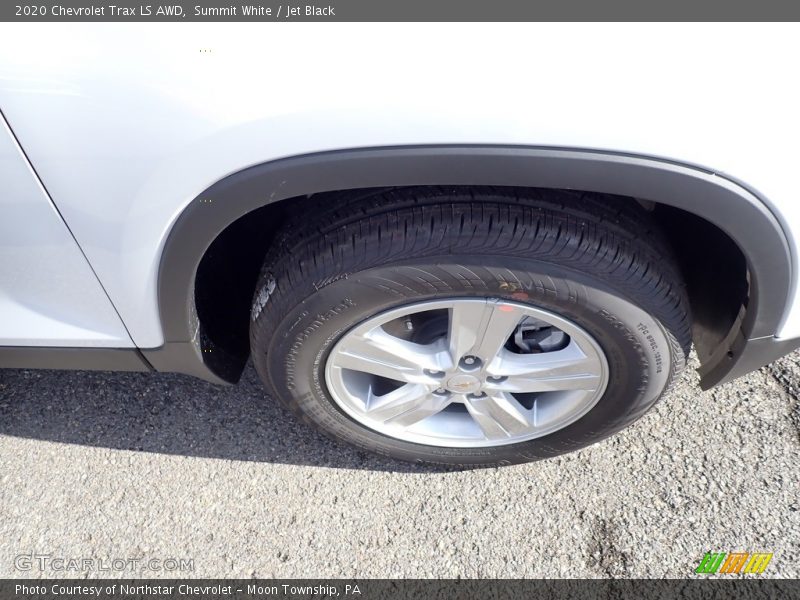 Summit White / Jet Black 2020 Chevrolet Trax LS AWD