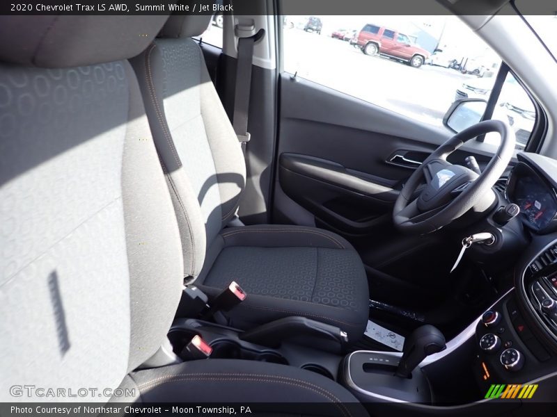 Summit White / Jet Black 2020 Chevrolet Trax LS AWD