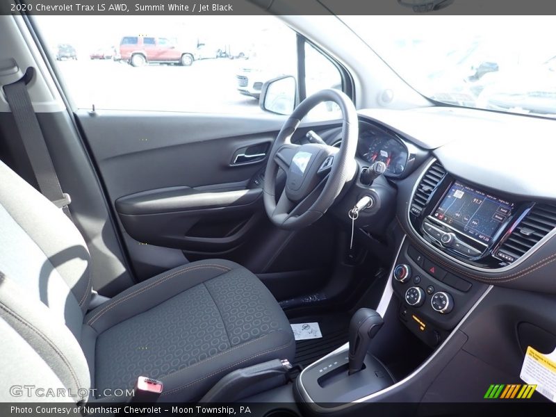 Summit White / Jet Black 2020 Chevrolet Trax LS AWD