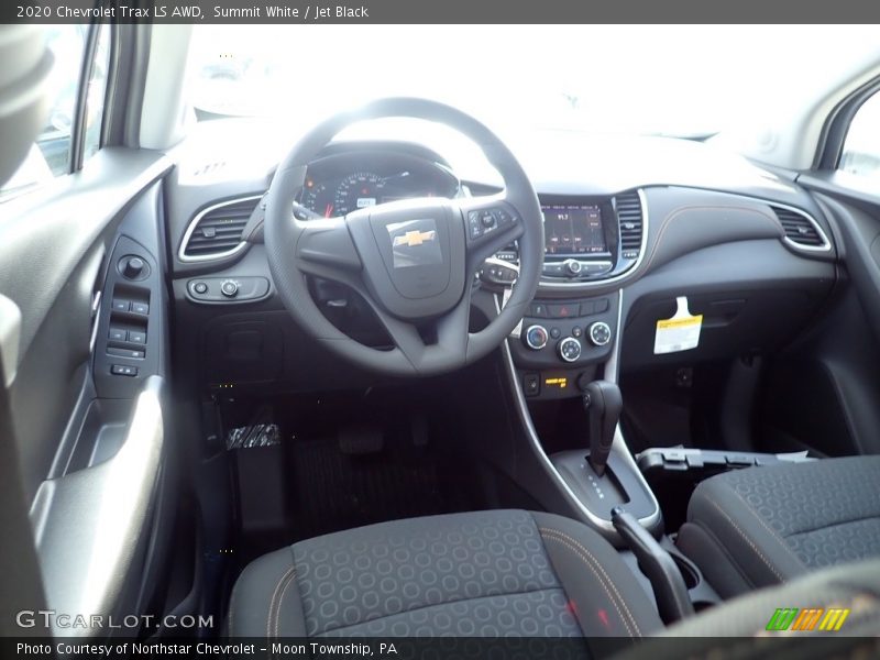 Summit White / Jet Black 2020 Chevrolet Trax LS AWD