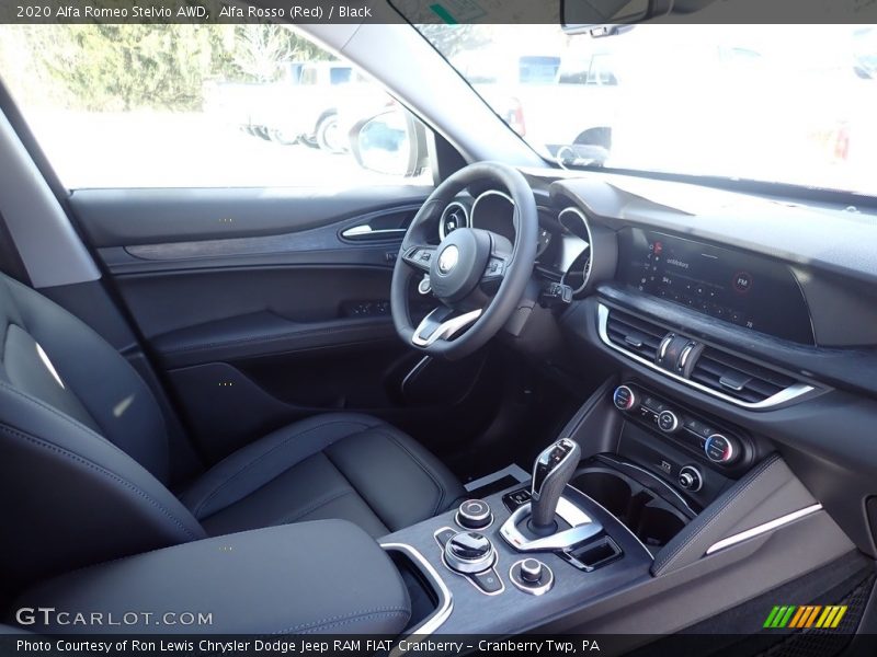 Alfa Rosso (Red) / Black 2020 Alfa Romeo Stelvio AWD