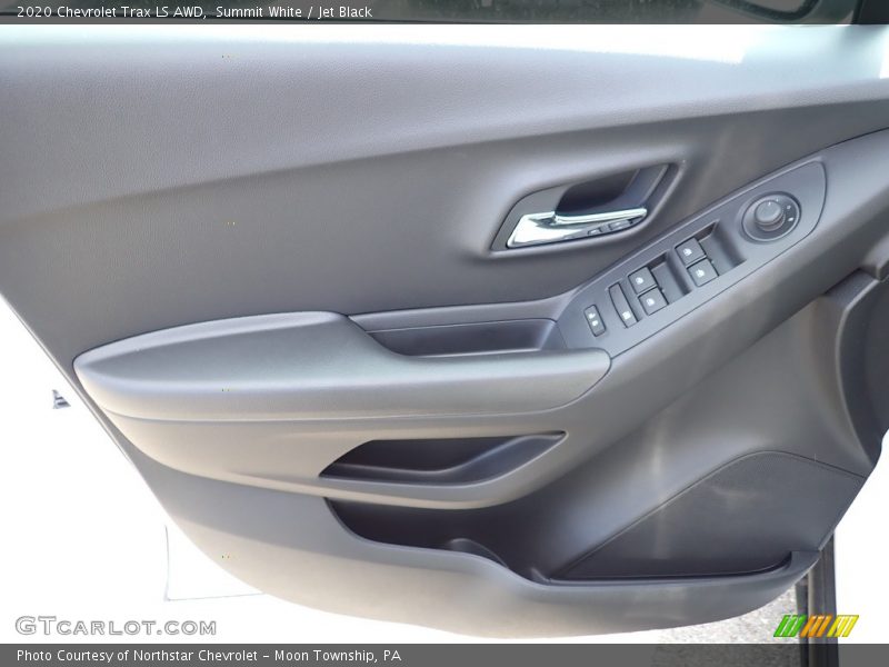 Summit White / Jet Black 2020 Chevrolet Trax LS AWD