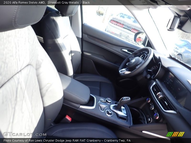 Stromboli Gray Metallic / Black 2020 Alfa Romeo Stelvio AWD