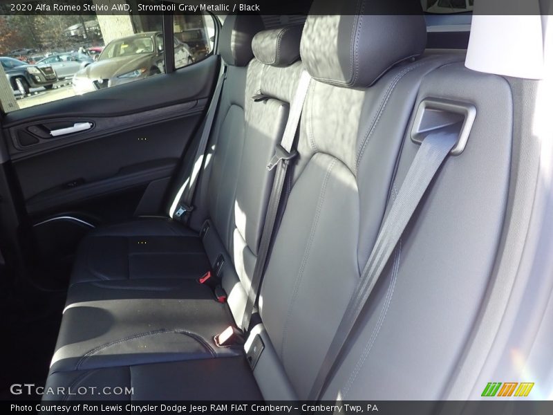 Stromboli Gray Metallic / Black 2020 Alfa Romeo Stelvio AWD
