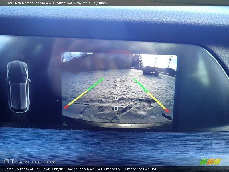 Stromboli Gray Metallic / Black 2020 Alfa Romeo Stelvio AWD