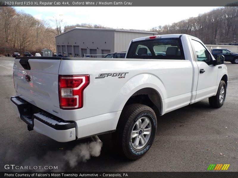 Oxford White / Medium Earth Gray 2020 Ford F150 XL Regular Cab 4x4