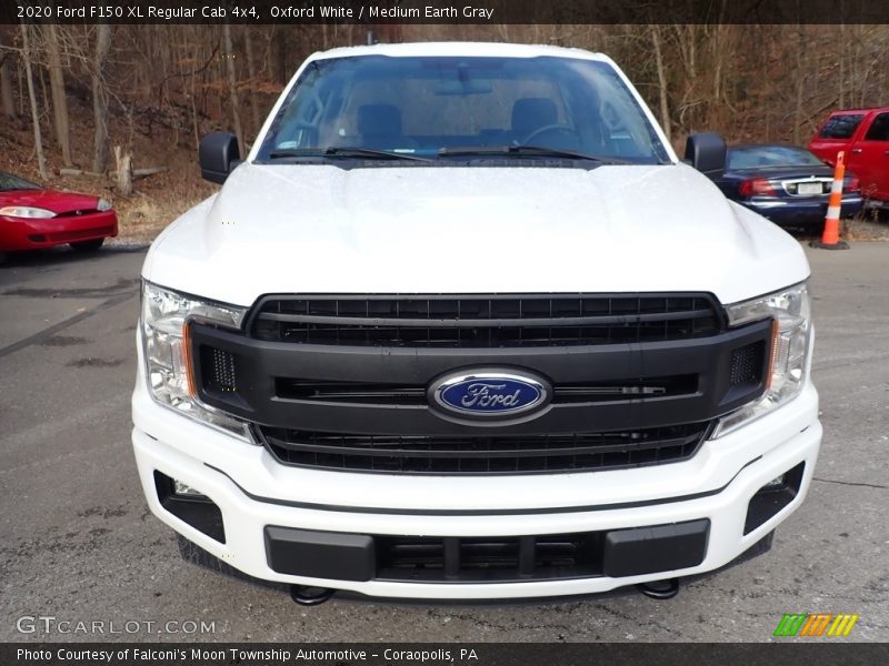 Oxford White / Medium Earth Gray 2020 Ford F150 XL Regular Cab 4x4