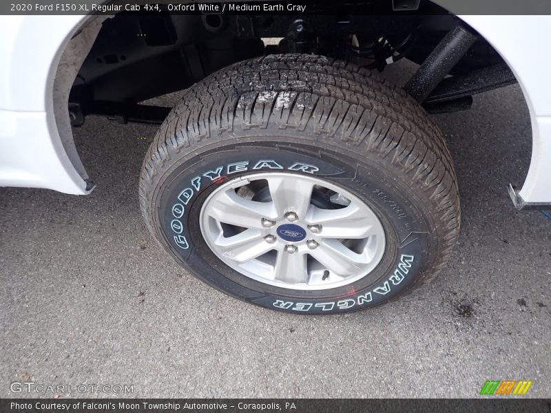 Oxford White / Medium Earth Gray 2020 Ford F150 XL Regular Cab 4x4